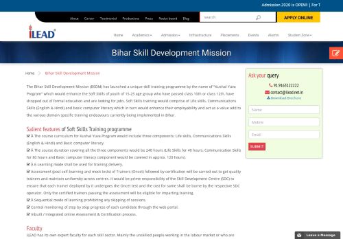 
                            9. Bihar Skill Development Mission - Soft Skills Training programme by ...