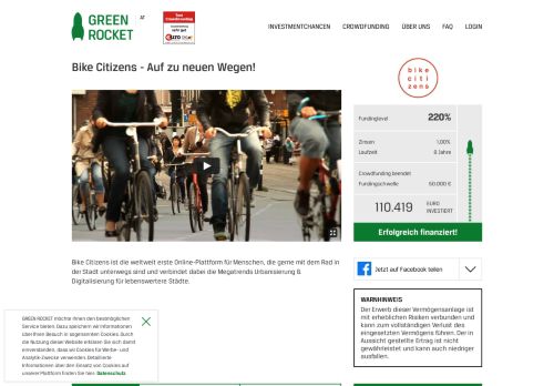 
                            3. Bike Citizens auf GREEN ROCKET