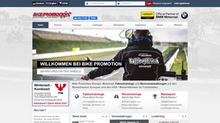 
                            3. Bike Promotion - Motorrad Fahrertrainings, Rennstreckentrainings und ...