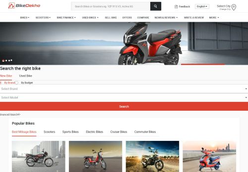 
                            1. BikeDekho - New Bikes & Scooters, Bike Prices in India 2019