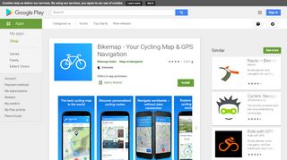 
                            3. Bikemap - Finde Radwege, Fahrrad Routen & GPS Navi – Apps bei ...