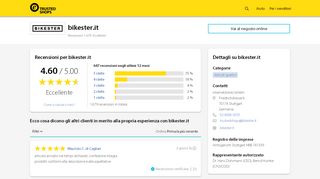 
                            10. bikester.it Recensioni dei clienti | Trusted Shops