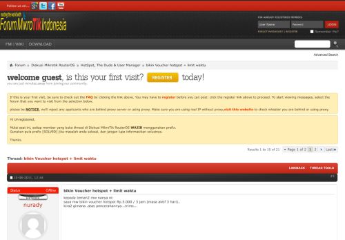
                            13. bikin Voucher hotspot + limit waktu - Forum MikroTik Indonesia