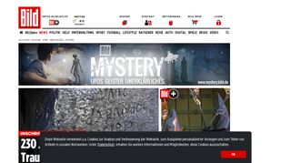 
                            10. BILD Mystery: Ufos, Geister, Übersinnliches und Aliens - Bild.de