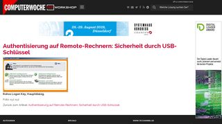 
                            12. Bild: Rohos Logon Key, Hauptdialog. - TecChannel