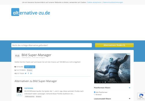 
                            9. Bild Super-Manager - Alternative zu