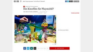 
                            10. Bild zu: Playmobil-Kinofilm kommt im August 2019 - Bild 1 von 1 - FAZ