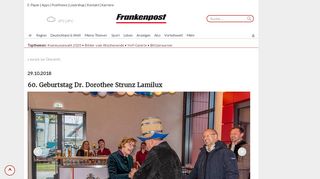 
                            13. Bilder 60. Geburtstag Dr. Dorothea Strunz Lamilux - Nachrichten ...