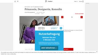 
                            10. Bilderstrecke zu: Im Porträt: Odette Maniema Krempin: Prinzessin ...