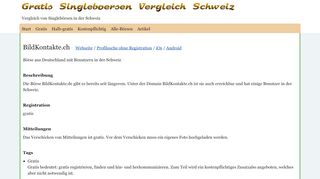 
                            6. BildKontakte.ch | gratis-singleboersen-vergleich.ch