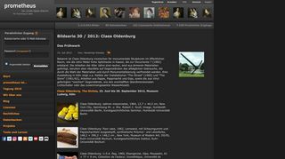 
                            10. Bildserie 30 / 2012: Claes Oldenburg | Das prometheus-Bildarchiv ...