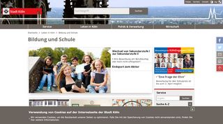 
                            6. Bildung und Schule - Stadt Köln