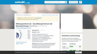 
                            9. Bildungscentrum.de - Erfahrungen und Bewertungen - Webwiki