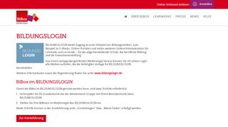 
                            2. Bildungslogin - BiBox