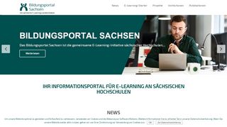 
                            8. Bildungsportal Sachsen – Die sächsische E-Learning-Landesinitiative