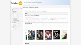 
                            9. Bildungszentrum kvBL Liestal Mediothek Online Katalog