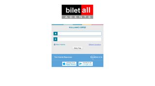 
                            1. BiletAll Web Acente Kullanıcı Girişi