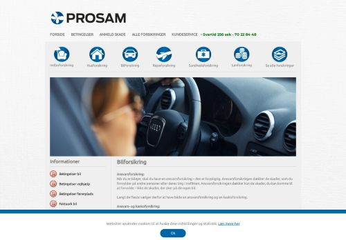 
                            4. Bilforsikring | PROSAM