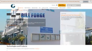 
                            3. Bill Forge Bommasandra - Plant Detail - CIE Automotive