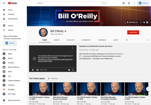 
                            11. Bill O'Reilly - YouTube