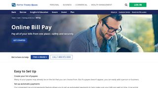 
                            11. Bill Pay | Fifth Third Bank