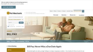 
                            9. Bill Pay - First Merchants Bank