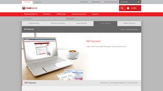 
                            10. Bill Payment - CIMB