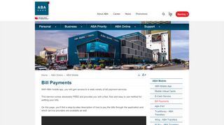 
                            11. Bill payments | ABA Bank Cambodia