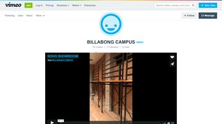 
                            5. BILLABONG CAMPUS on Vimeo