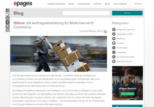 
                            13. Billbee: die Auftragsabwicklung für Multichannel-E-Commerce ...
