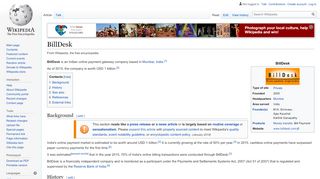 
                            8. BillDesk - Wikipedia