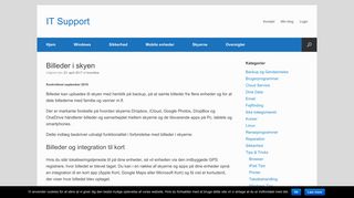 
                            9. Billeder i skyen – IT Support