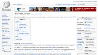 
                            10. Billerud Korsnäs – Wikipedia