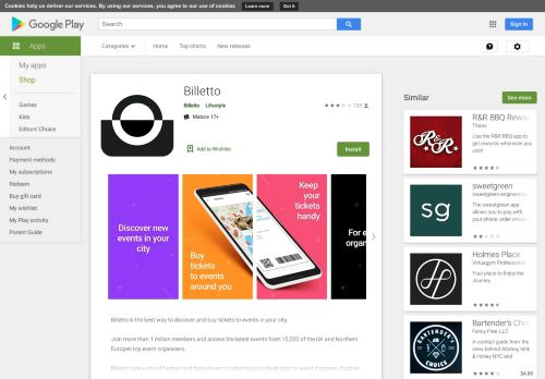 
                            8. Billetto – Apps bei Google Play