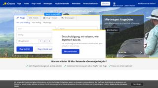 
                            1. Billige Flüge & Hotels - Urlaub einfach mit eDreams buchen