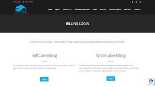 
                            12. Billing Login – CloudCo Partner