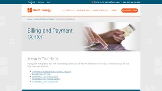 
                            3. Billing & Payments for Alberta | Direct Energy