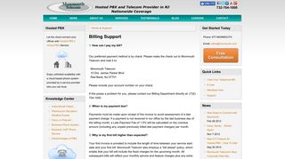 
                            12. Billing Support | Monmouth Telecom