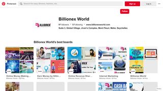 
                            13. Billionex World (billionexworld) sur Pinterest