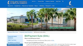 
                            2. Bill/Payment Suite (SAIL) Texas A&M University-Corpus Christi