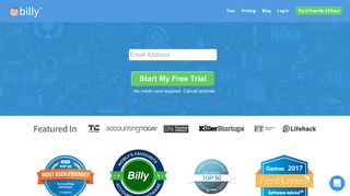 
                            3. Billy: Hassle-free accounting software for successful entrepreneurs