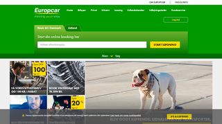 
                            5. Biludlejning fra Europcar - online booking og billeje