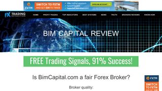 
                            3. Bim Capital | Forex Broker Review - FX Trading Revolution | Your Free ...