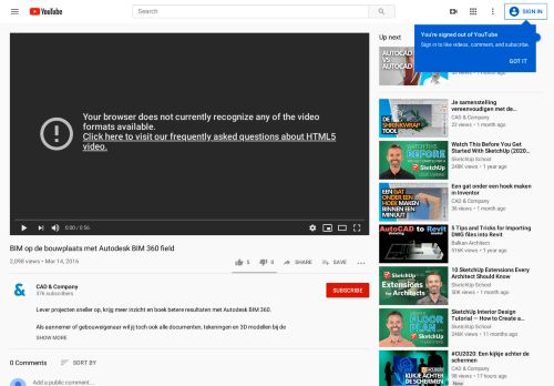 
                            7. BIM op de bouwplaats met Autodesk BIM 360 field - YouTube