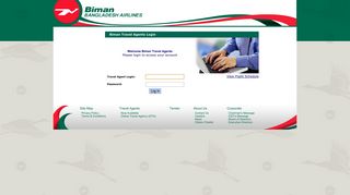 
                            9. Biman - Travel Agents Login - Biman Bangladesh Airlines