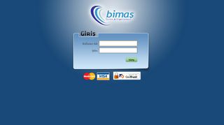 
                            1. Bimaş Turizm ~ System Login