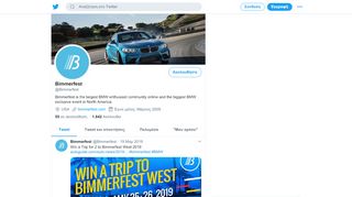 
                            10. Bimmerfest (@Bimmerfest) | Twitter