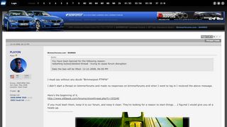 
                            6. Bimmerforums.com - BANNED - Bimmerpost