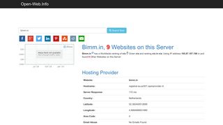 
                            12. Bimm.in is Online Now - Open-Web.Info