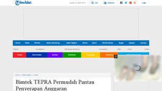 
                            7. Bimtek TEPRA Permudah Pantau Penyerapan Anggaran - Tribun Jabar